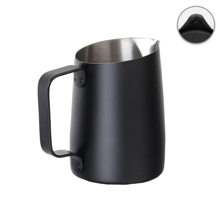 WPM 500ml Black Milk Pitcher (Tapered)