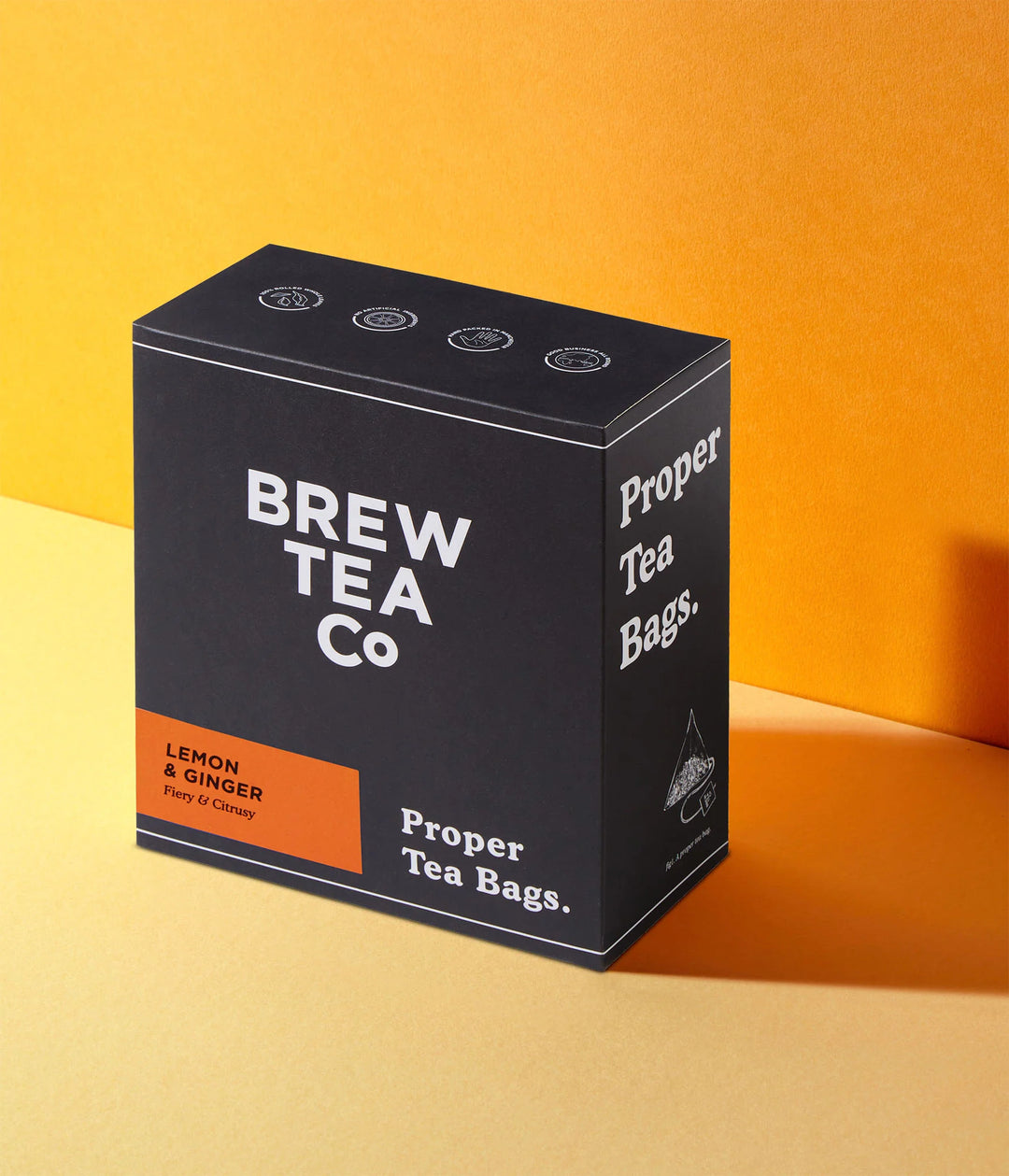 Lemon & Ginger Proper Tea Bags